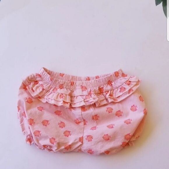 Pink goldfish ruffle bloomers - Picture 4 of 4